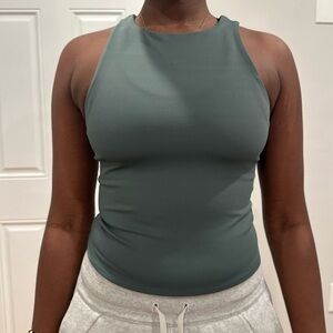 Express Forest Green Tank Top